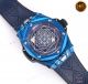 Swiss Quartz Hublot Big Bang Sang Bleu 45mm Copy Watch Blue Case (2)_th.jpg